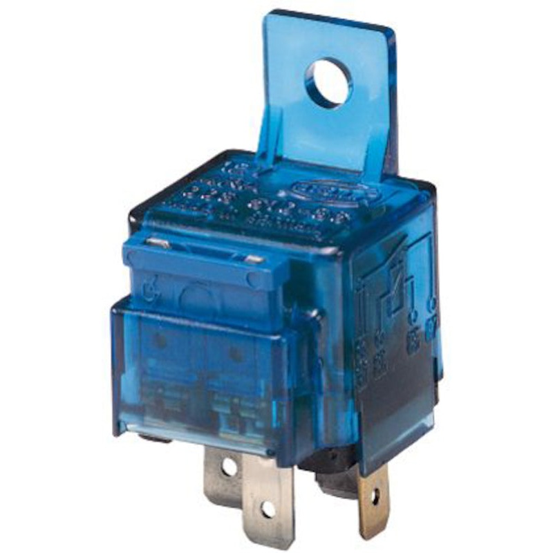 Hella Relay 12V 15A SPST 15A Fuse Bkt