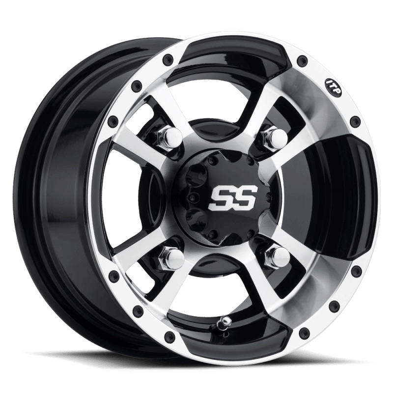 ITP SS 112 10×5 / 4×144 BP / 3+2 Offset Machined Wheel