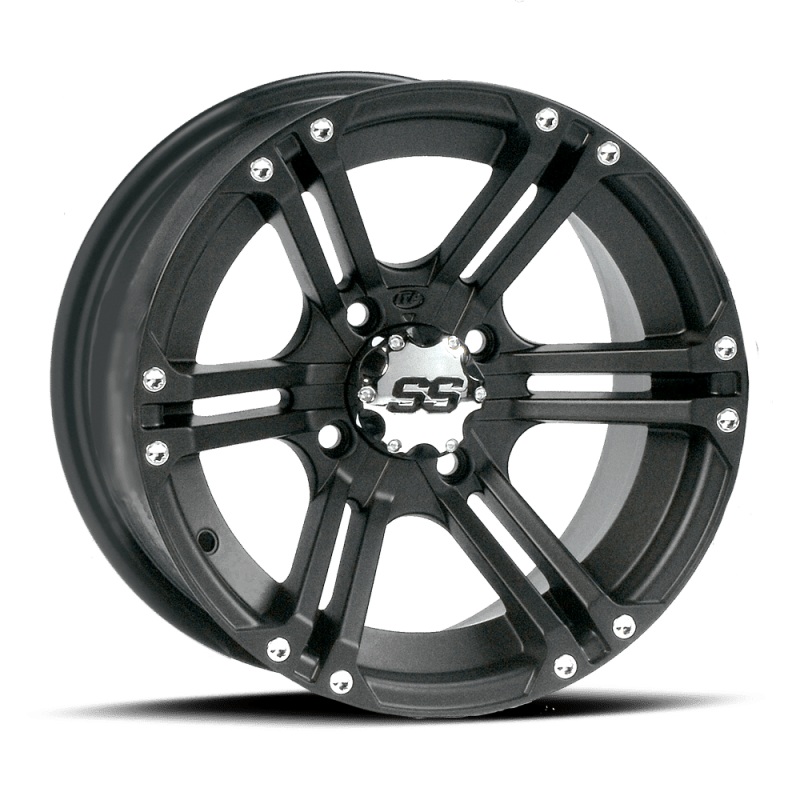 ITP SS 212 14×8 / 4×110 BP / 5+3 Offset Black Wheel
