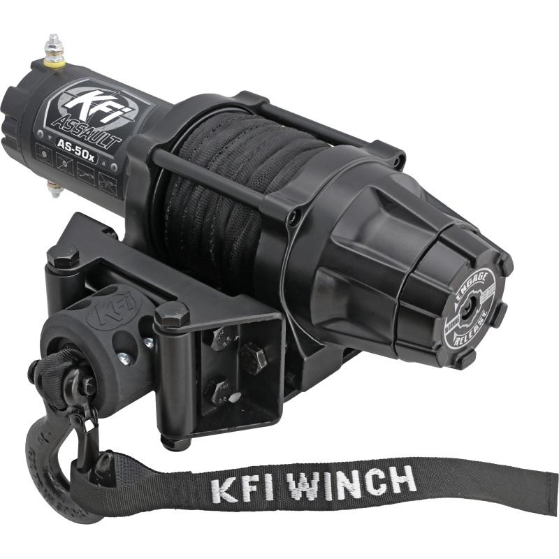 KFI Assault Series Winch 5000 lbs. – Synthetic Cable