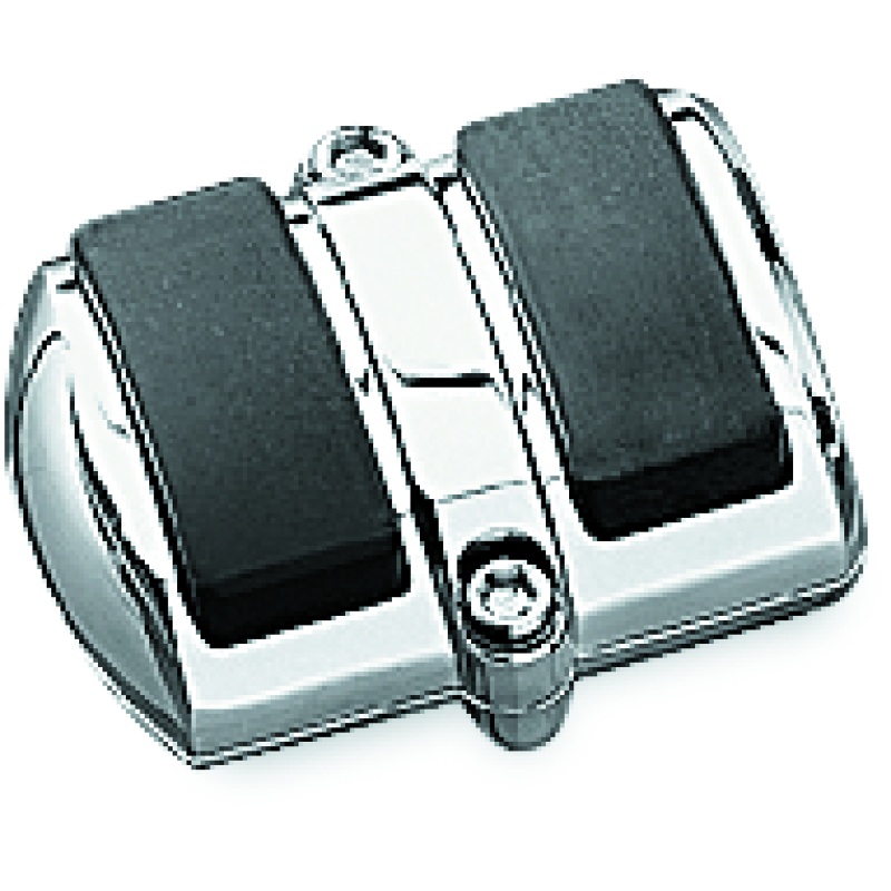 Kuryakyn Brake Pedal Cover 3in Wide Chrome