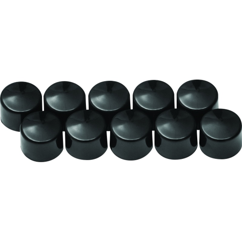 Kuryakyn Kool Kaps Gloss Black 1/4inch Allen Head