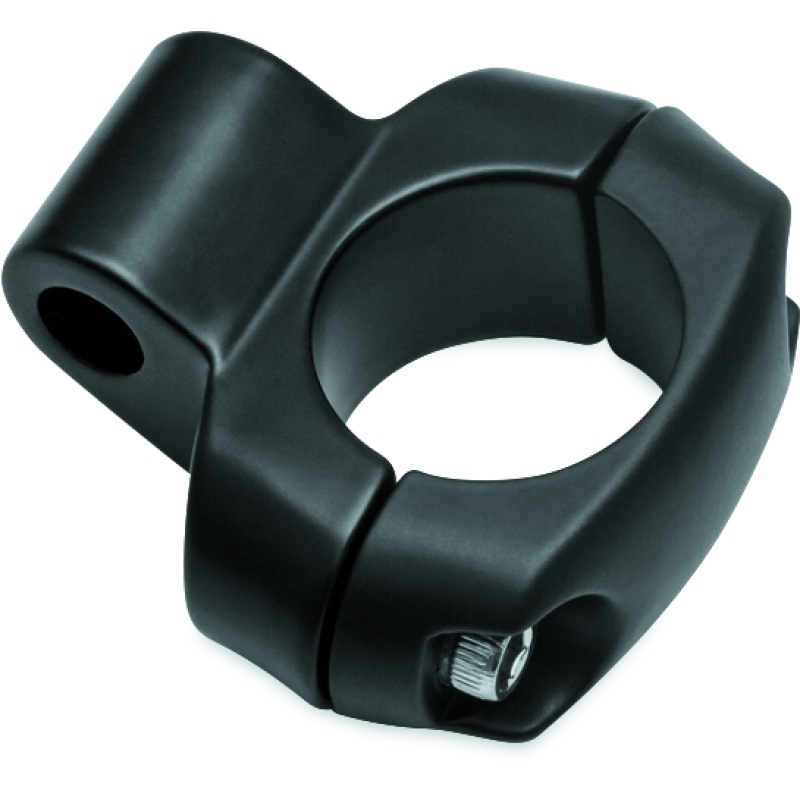Kuryakyn Mirror Adapter 1inch Bars Mount Satin Black