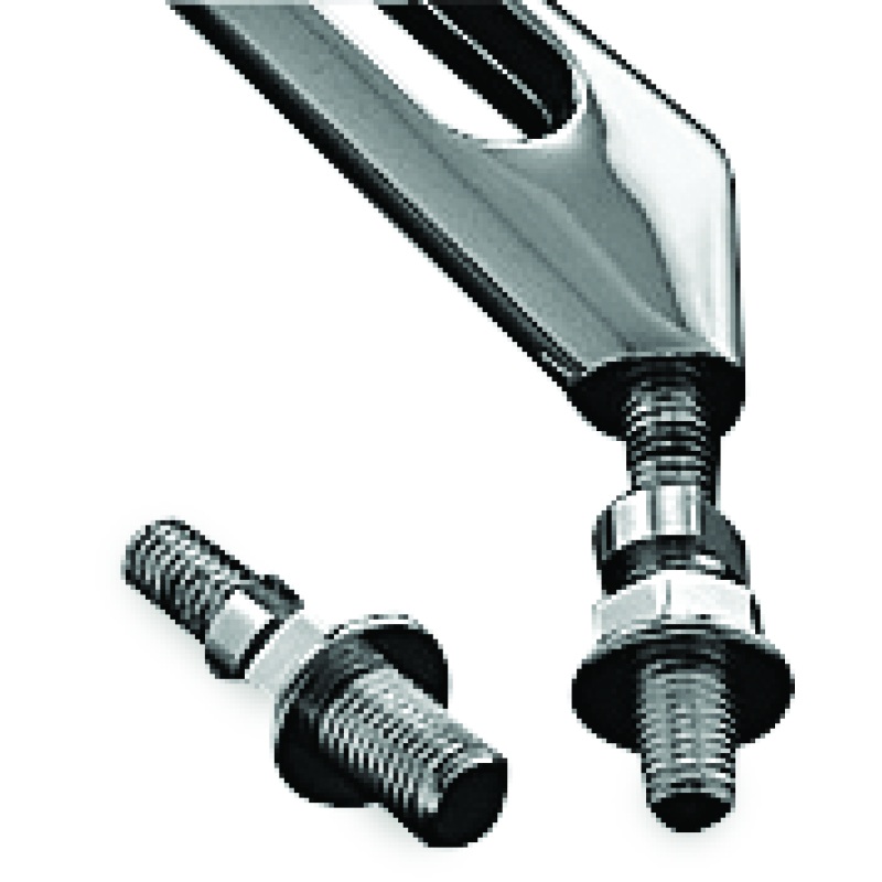 Kuryakyn Mirror Adapter Metric Chrome