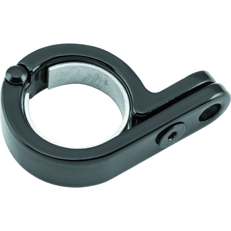Kuryakyn P-Clamp 1-1/8in-1-1/4in P-Clamp Black