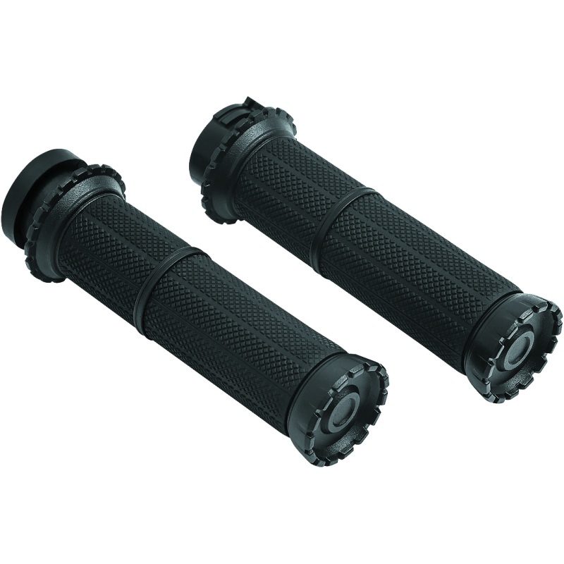 Kuryakyn Riot Grips Dual Cable Satin Black