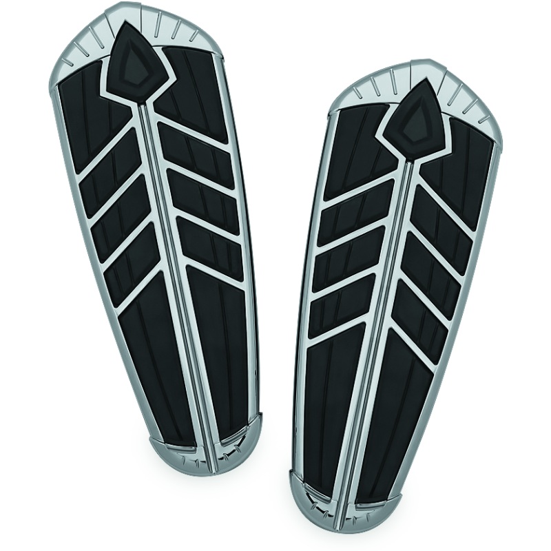 Kuryakyn Spear Driver Floorboard Inserts Indian Chrome