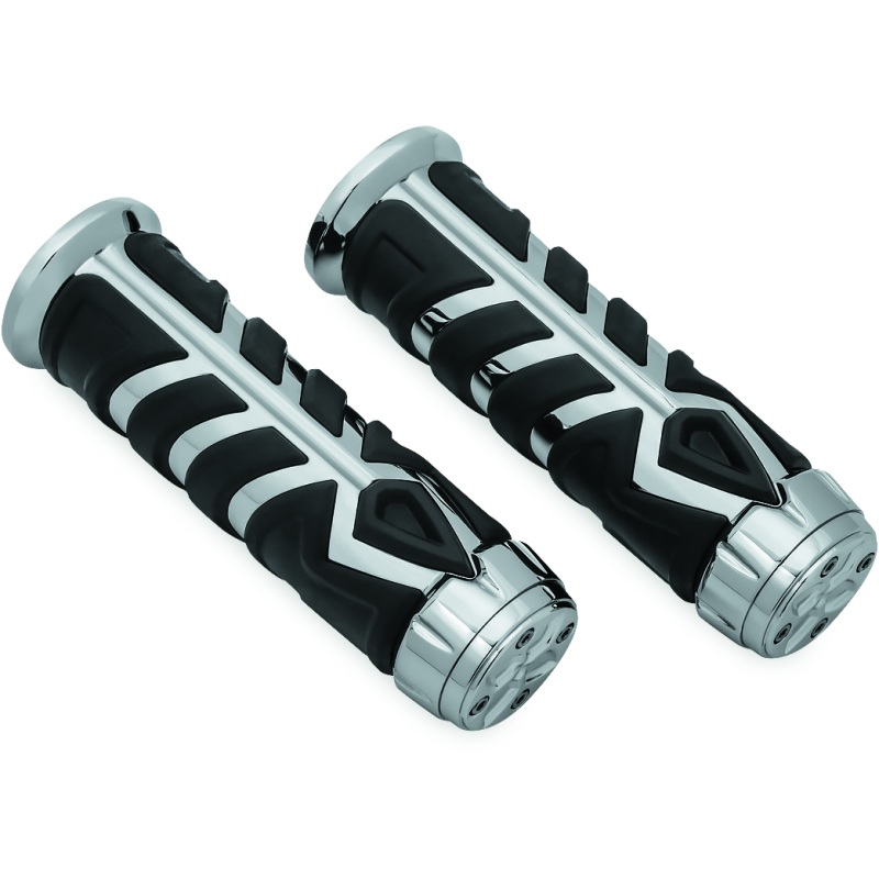 Kuryakyn Spear Grips For 14-17 Indian Chrome
