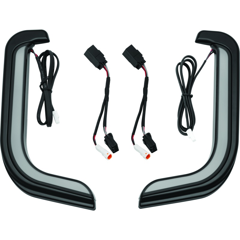 Kuryakyn Tracer LED Fairing Lower Accents Black