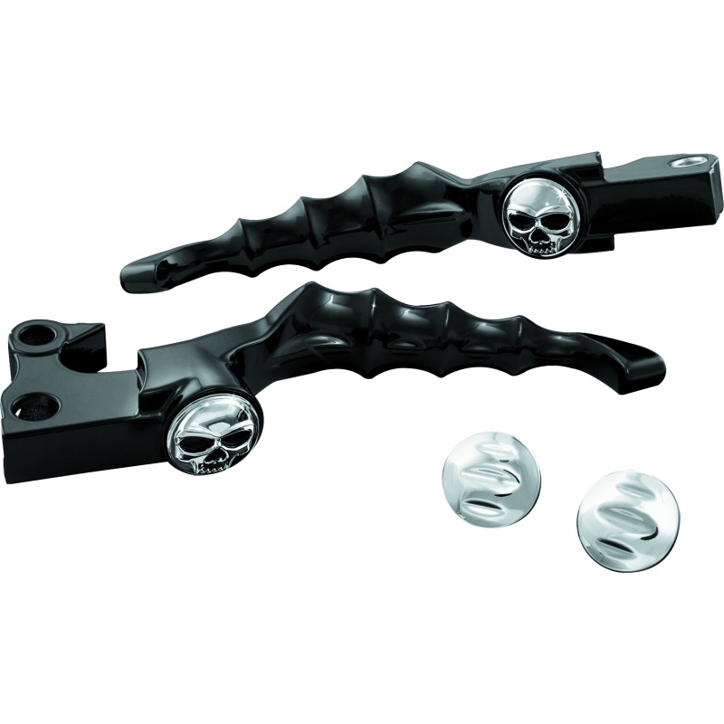 Kuryakyn Zombie Levers 08-13 Touring Cable Gloss Black