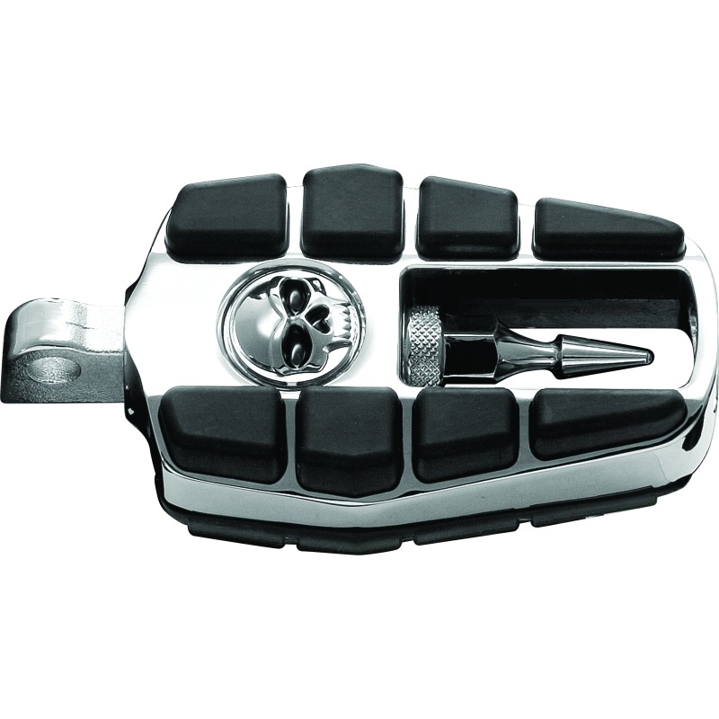 Kuryakyn Zombie Pegs With Male Mount Chrome