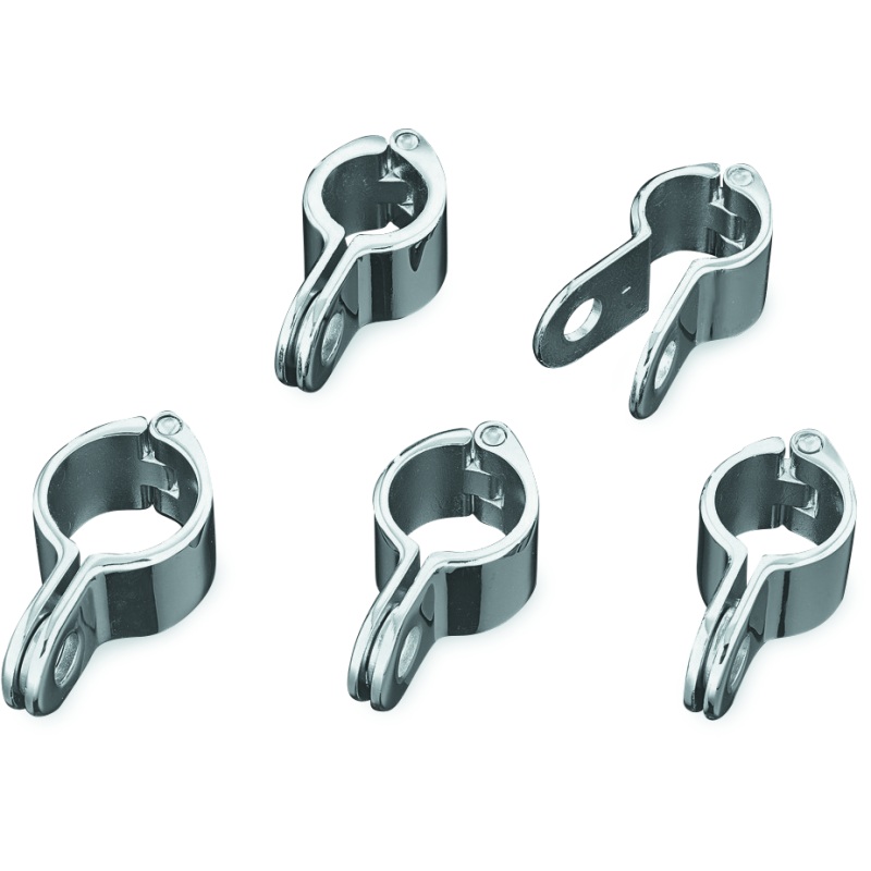 Kuryakyn 1inch Magnum Quick Clamp Chrome (Each)