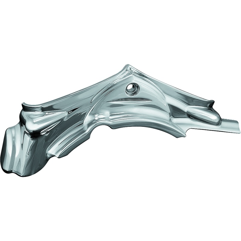 Kuryakyn Cylinder Base Cover 07-16 Touring & Dyna Models Chrome