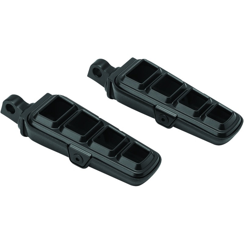Kuryakyn Dillinger Pegs With Male Mount Adapter Satin Black