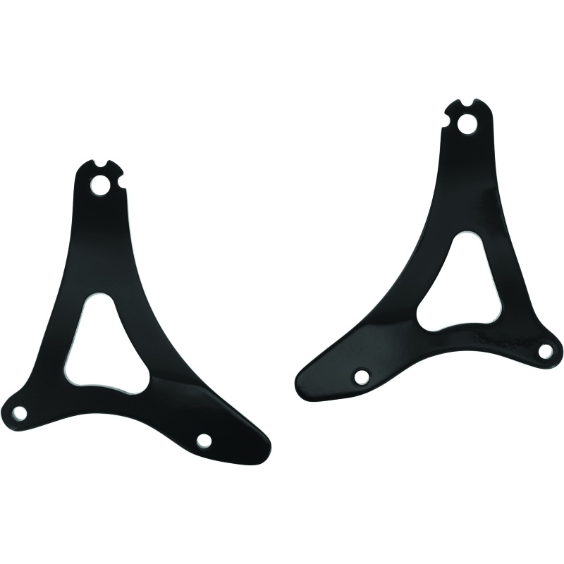 Kuryakyn Fixed Mounts Multi-Purpose Driver & Passenger Backrest 14-22 Touring Models Black
