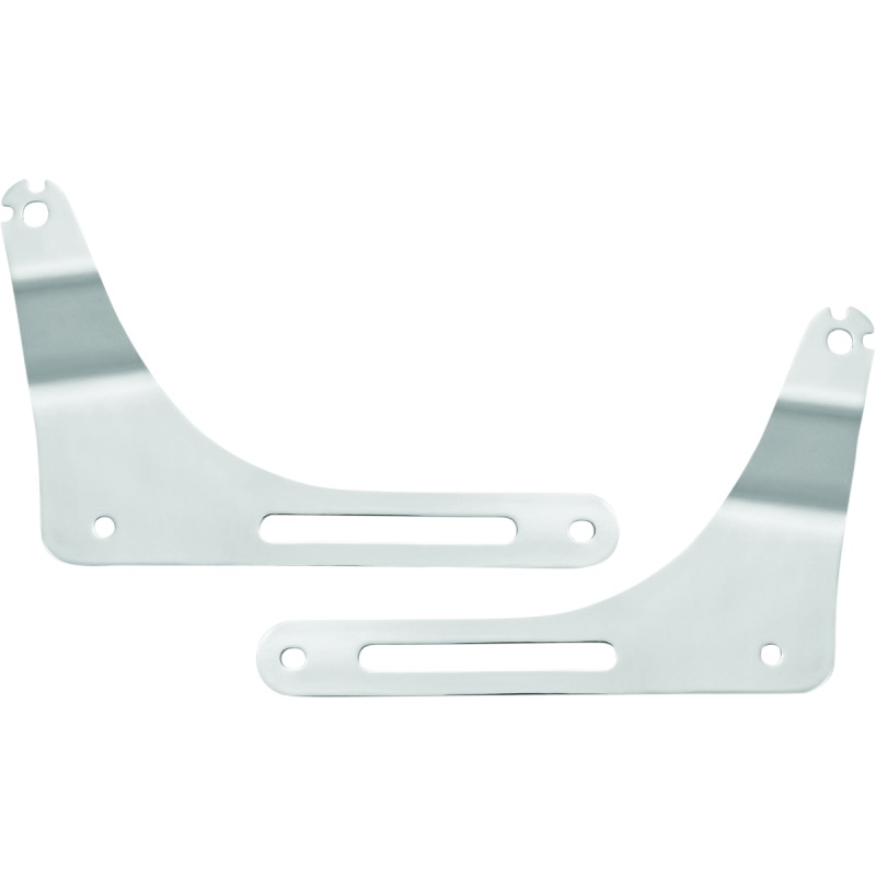 Kuryakyn Fixed Mounts Multi-Purpose Driver & Passenger Backrest 18-Up Softail Black