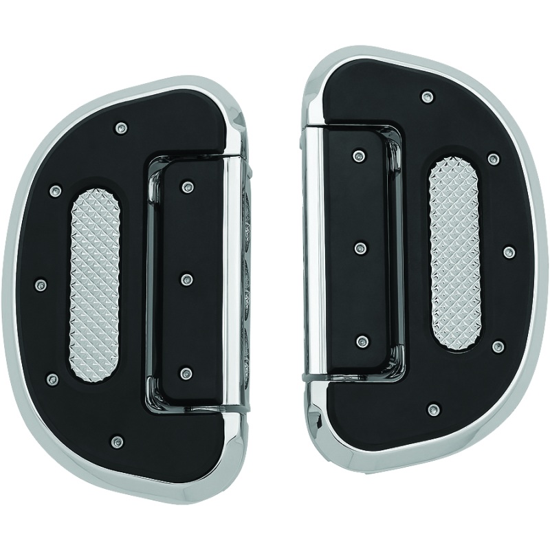Kuryakyn Heavy Industry Passenger Floorboard Without Adapter Chrome