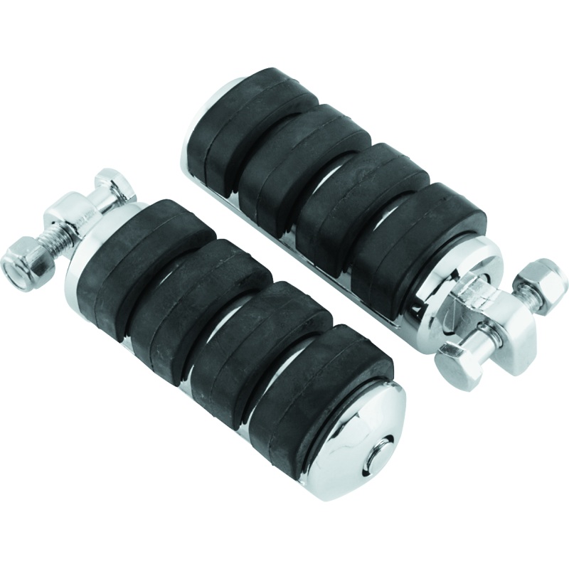 Kuryakyn ISO Peg Large With Male Adapter Chrome (Pair)