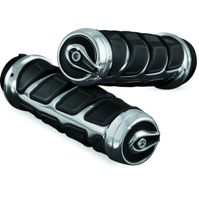 Kuryakyn Kinetic Grips Universal 7/8in Chrome