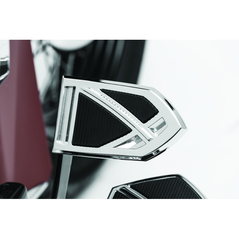 Kuryakyn Phantom Brake Pedal Pad For 18-Up FL Softails Chrome