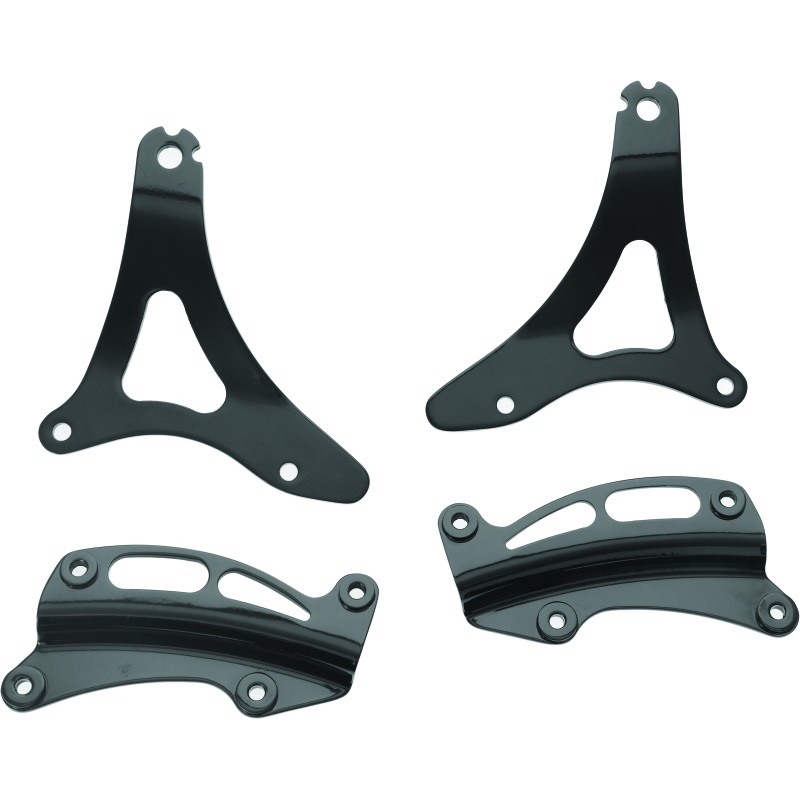 Kuryakyn Quick Release Attachment Point Kit 14-Up Touring Models Black