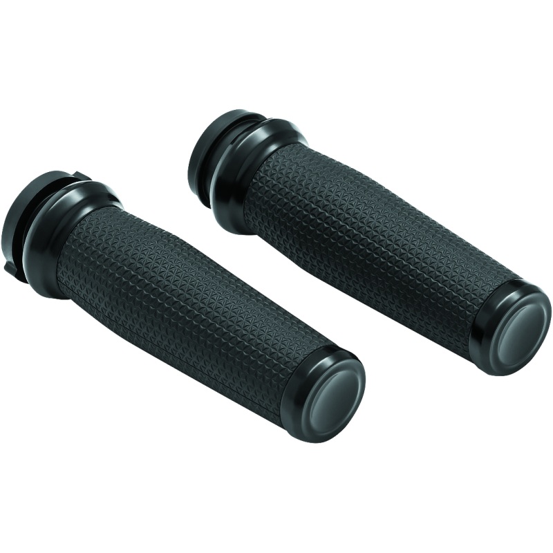 Kuryakyn Thresher Grips Throttle-By-Wire Black