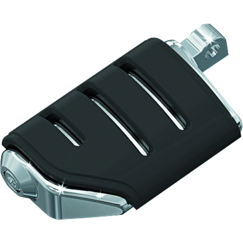 Kuryakyn Trident Dually With Male Mount Adapters Chrome