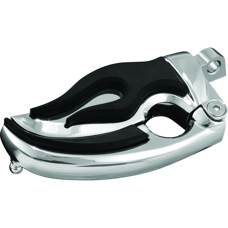 Kuryakyn Flamin Switchblade With Male Mount Adapter Chrome