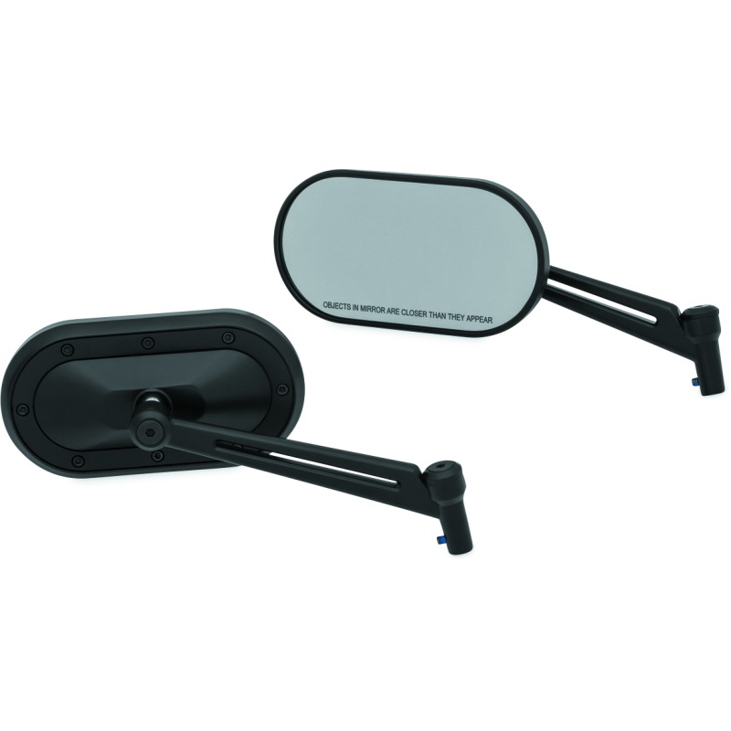 Kuryakyn Heavy Industry Mirrors Black