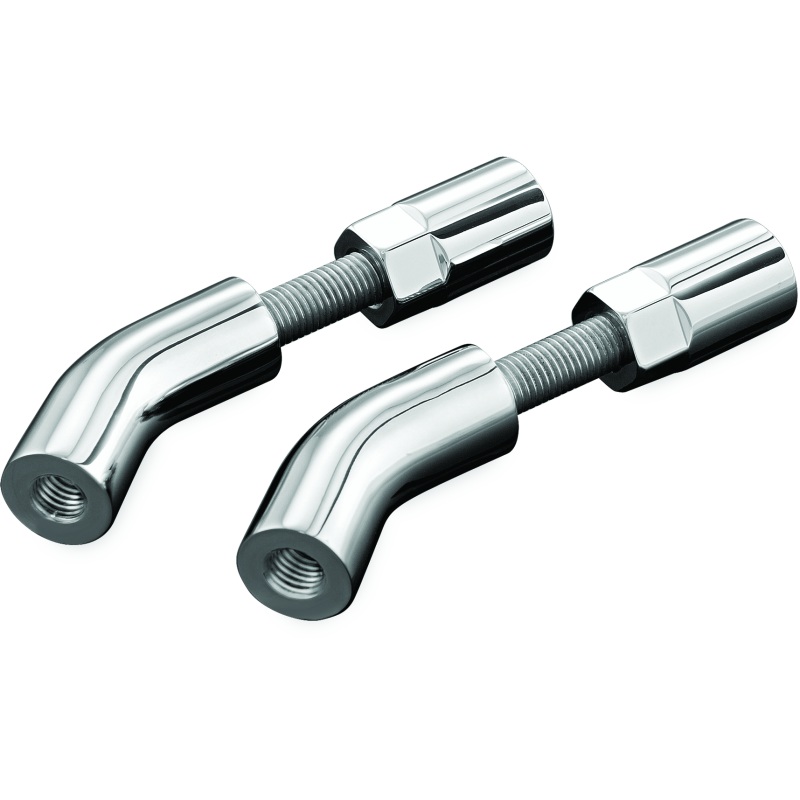 Kuryakyn Mirror Stem 3in Outward Extenders Chrome
