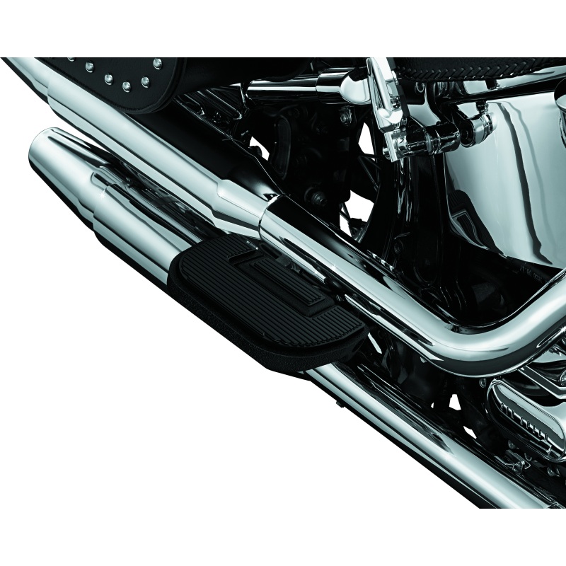 Kuryakyn Premium Ribbed Floorboards Without Adapter Wrinkle Black