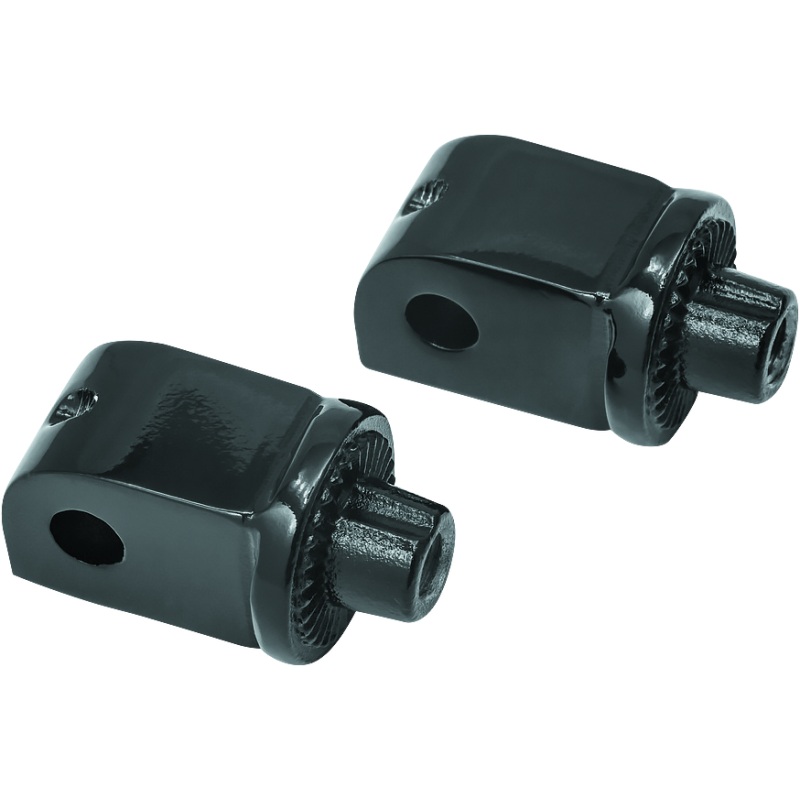 Kuryakyn Splined Adapter Honda & Yamaha Gloss Black