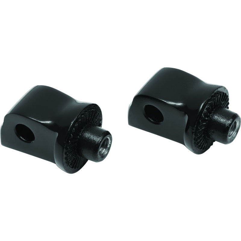 Kuryakyn Splined Passenger Peg Adapter Black