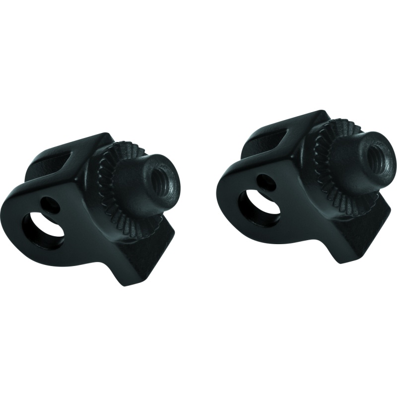 Kuryakyn Splined Peg Adapter Triumph Satin Black