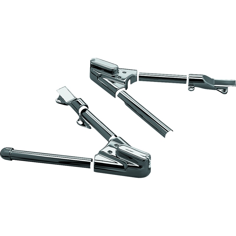 Kuryakyn Swingarm Cover Kit – Unlighted 00-07 Softail Models Chrome