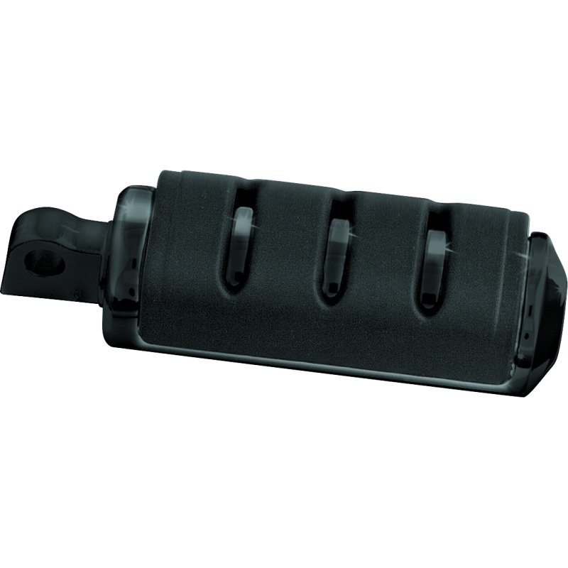 Kuryakyn Trident Large Peg With Male Adapter Gloss Black