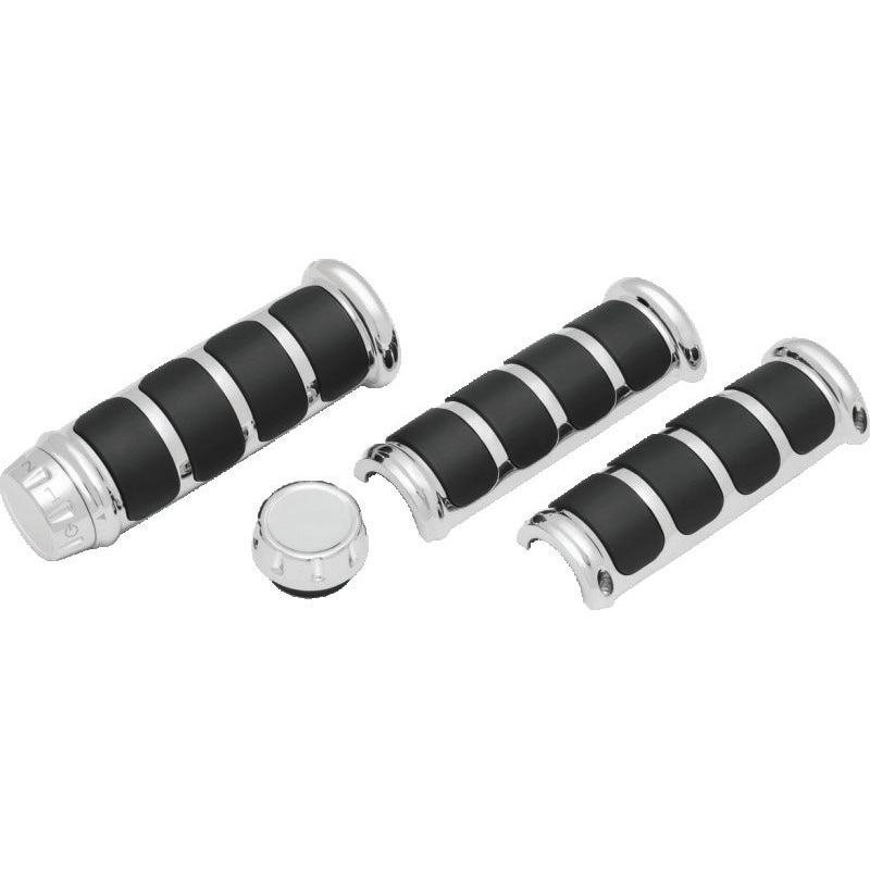 Kuryakyn ISO Grips For Heated Grips Chrome
