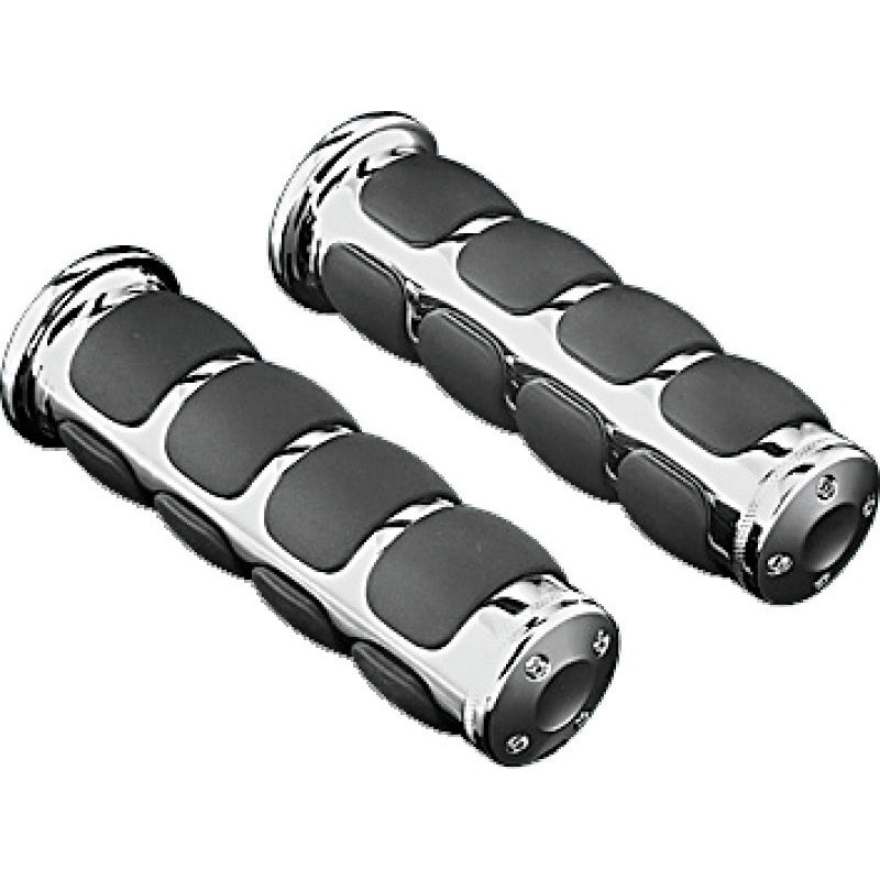 Kuryakyn Metric ISO Grips Chrome