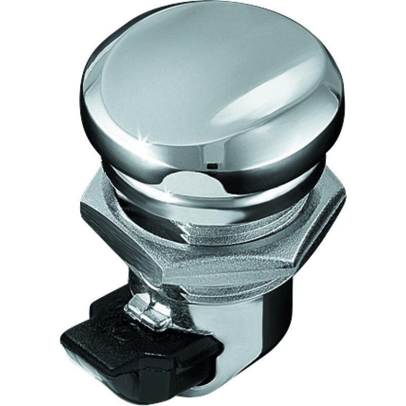 Kuryakyn Push Button Fuel Door Latch Chrome