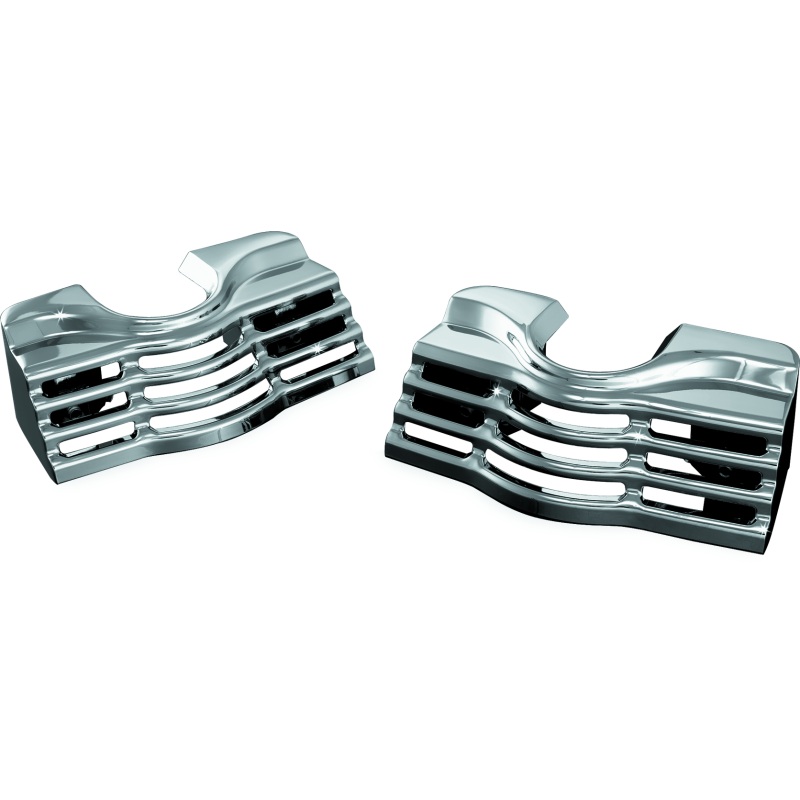 Kuryakyn Slotted Head Bolt Covers Chrome