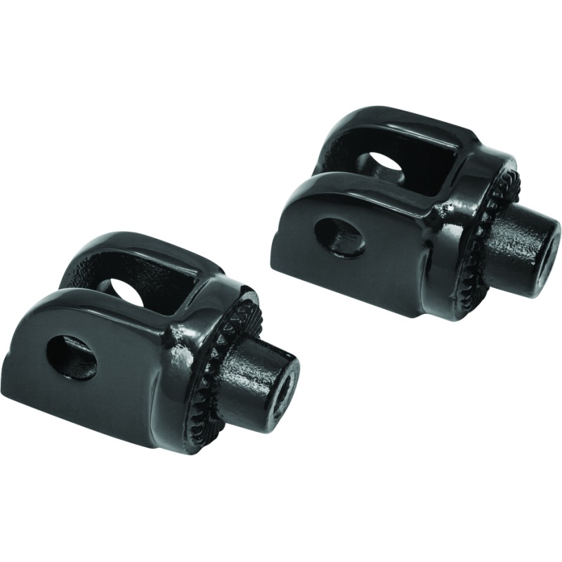 Kuryakyn Splined Adapter Mount Gloss Black
