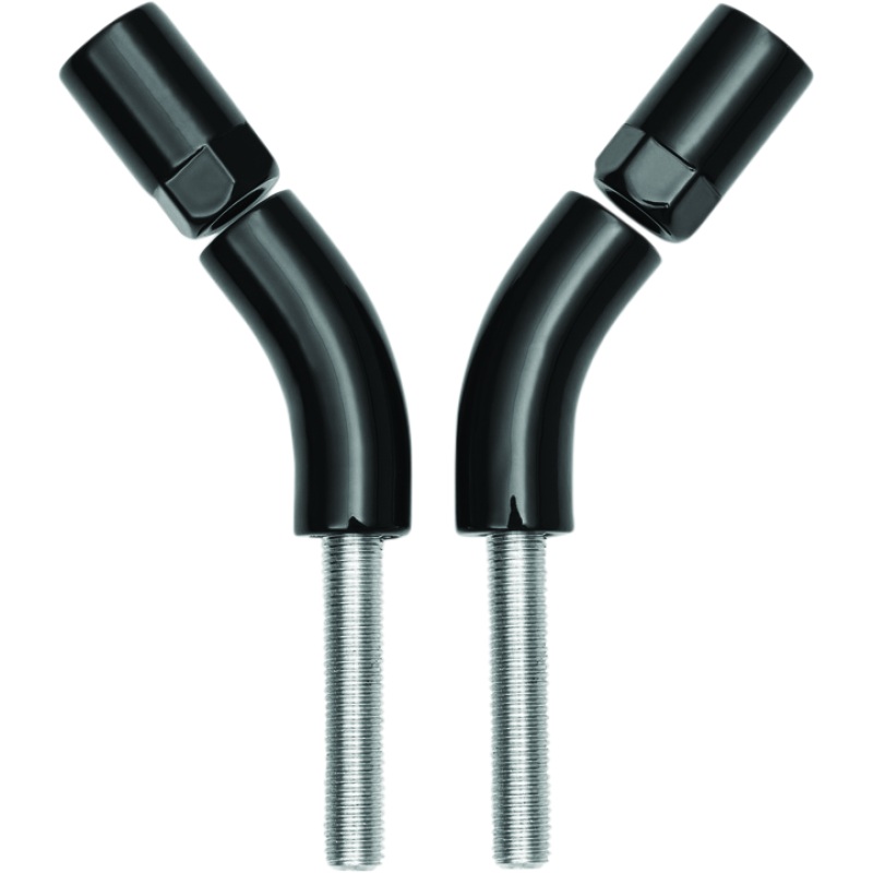 Kuryakyn Mirror Stem 3in Outward Extenders Black