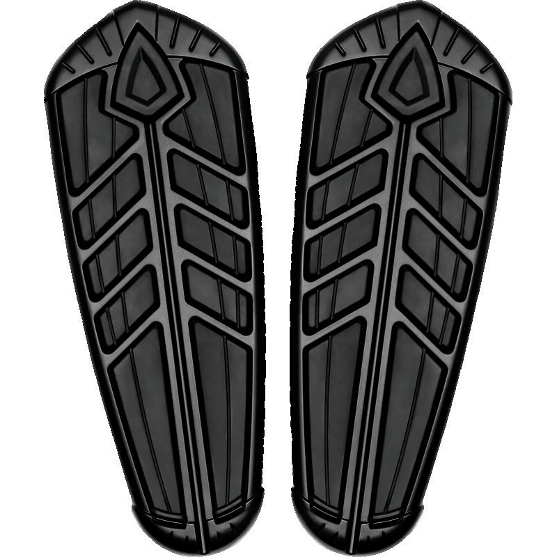 Kuryakyn Spear Driver Floorboard Inserts Satin Black