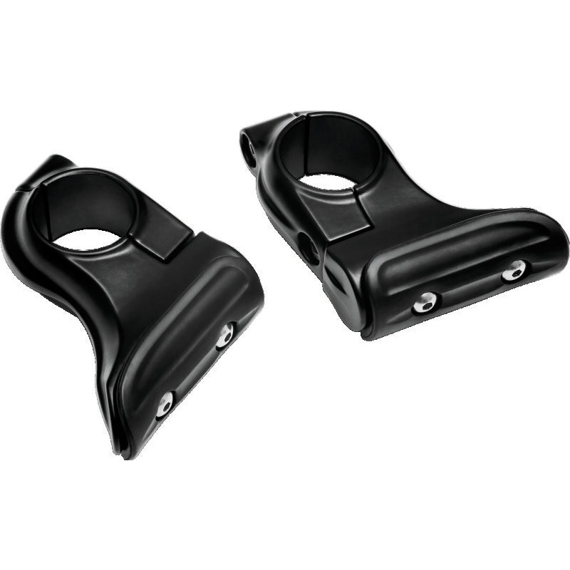 Kuryakyn Toe Rest Cruise Pegs Satin Black (Pair)