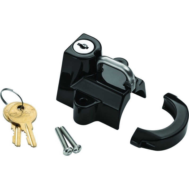 Kuryakyn Universal Helmet Lock 1-1/4-1-1/2 Black