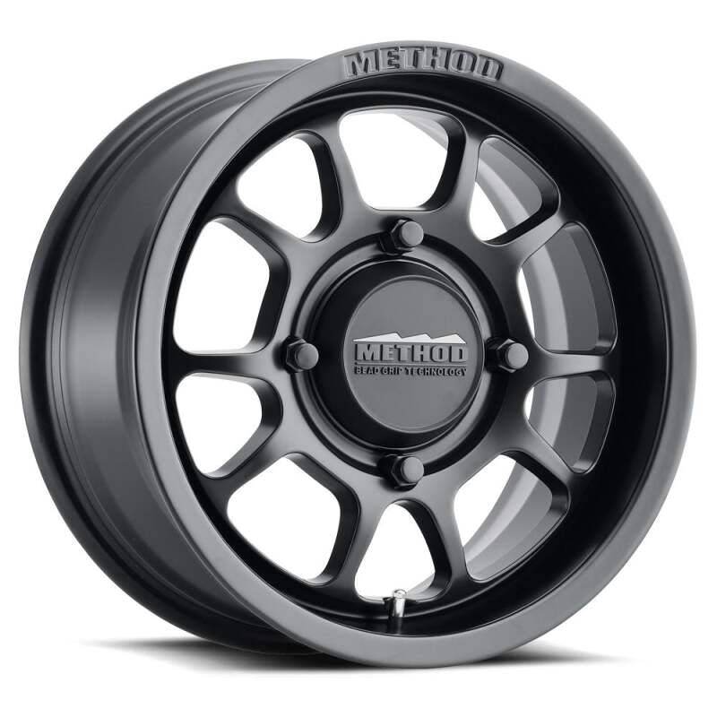 Method MR409 Bead Grip 15×7.0 +38mm Offset 6×139.7 BP 78.30mm CB Matte Black Wheel