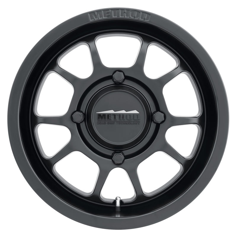 Method MR409 Bead Grip 15×7 / 4+3/13mm Offset / 4×136 / 106.25mm CB Matte Black Wheel
