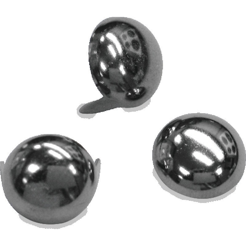 Mustang Studs 12.5mm (Bag of 20) – Chrome