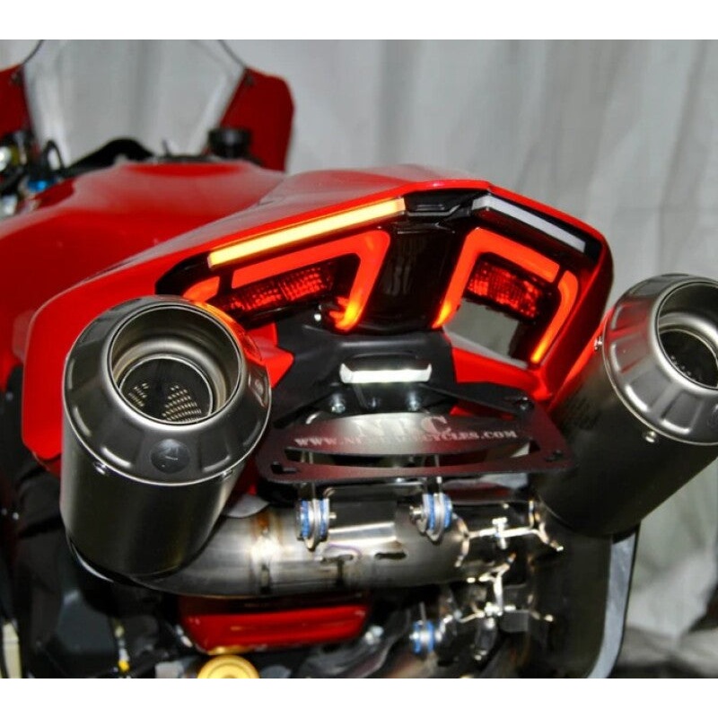 New Rage Cycles 25+ Ducati V4 Panigale/V4 Streetfighter Fender Eliminator – Akrapovic Race Exhaust