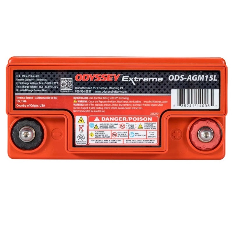 Odyssey Battery Powersport Extreme AGM Battery (PC545)